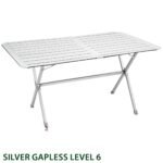 Сгъваема маса от алуминий, къмпинг, BRUNNER SILVER - Image 3