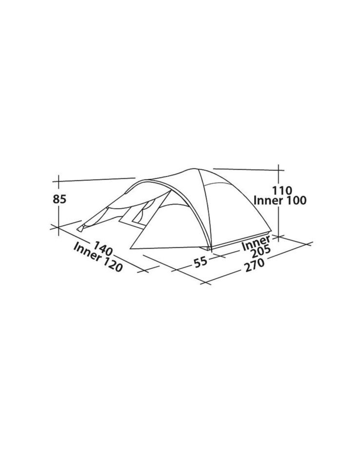 EASY CAMP Двуместна палатка Quasar 200 - Image 2