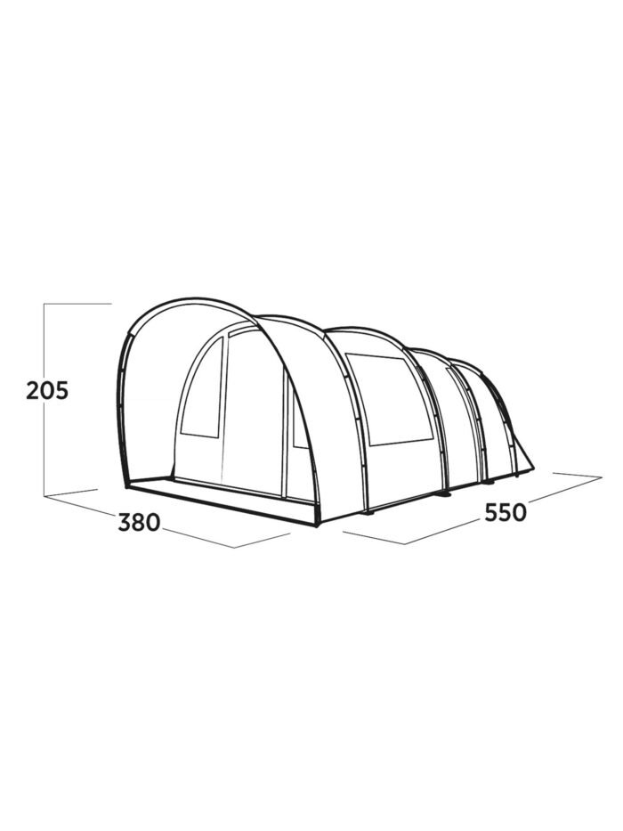 EASY CAMP Шестместна палатка Skarvan 6 - Image 5