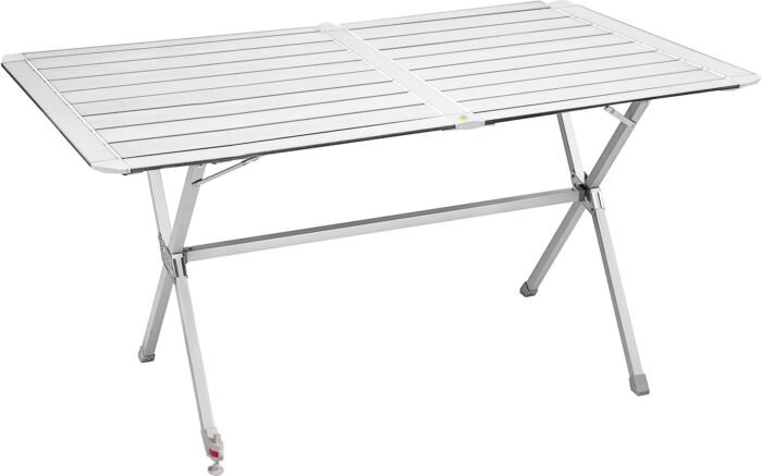 Сгъваема маса от алуминий, къмпинг, BRUNNER SILVER - Image 1