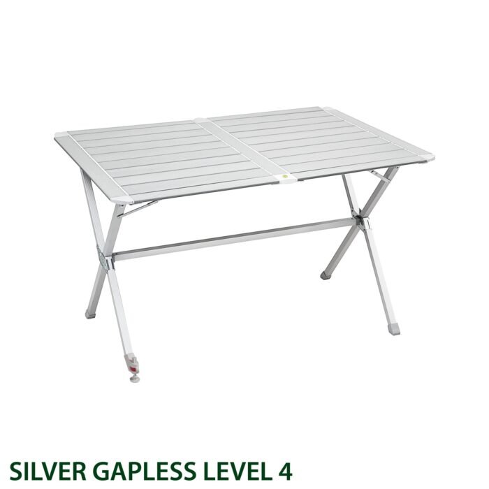 Сгъваема маса от алуминий, къмпинг, BRUNNER SILVER - Image 4