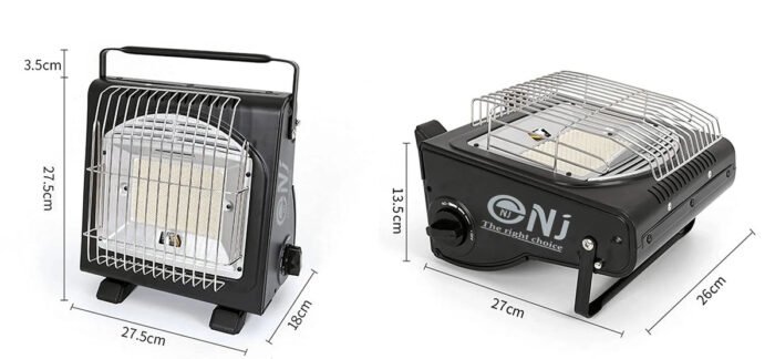Преносим газов Отоплител печка за къмпинг 1,7kW NJ-H1 - Image 8