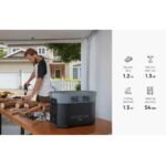 Портативна професионална електроцентрала за зареждане на устройства - EcoFlow DELTA Max 2 Portable Power Station 2048Wh (черен) - Image 10