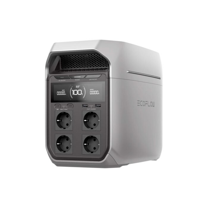 Портативна професионална електроцентрала за зареждане на устройства - EcoFlow DELTA 3 Plus Portable Power Station 1024Wh (тъмносив) - Image 1