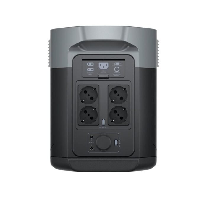 Портативна професионална електроцентрала за зареждане на устройства - EcoFlow DELTA Max 2 Portable Power Station 2048Wh (черен) - Image 6
