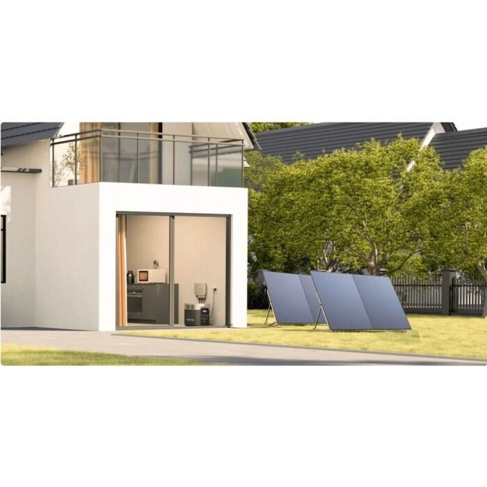 Комплект от 2 броя соларни панели 450W - EcoFlow 2x450W Rigid Solar Panel (черен) - Image 3