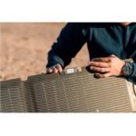 Сгъваем соларен панел зареждащ директно от слънцето - EcoFlow NextGen 220W Bifacial Portable Solar Panel (черен) - Image 3