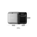 Иновативен портативен хладилник с фризер - EcoFlow Glacier Classic 55L Portable Fridge And Freezer (2025) (черен) - Image 11